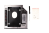 SATA to SATA Laptop Hard Drive DVD Bay Caddy 9.5mm