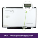 LCD Screen 14" WXGA HD 1366x768 - NT140WHM-N31              
