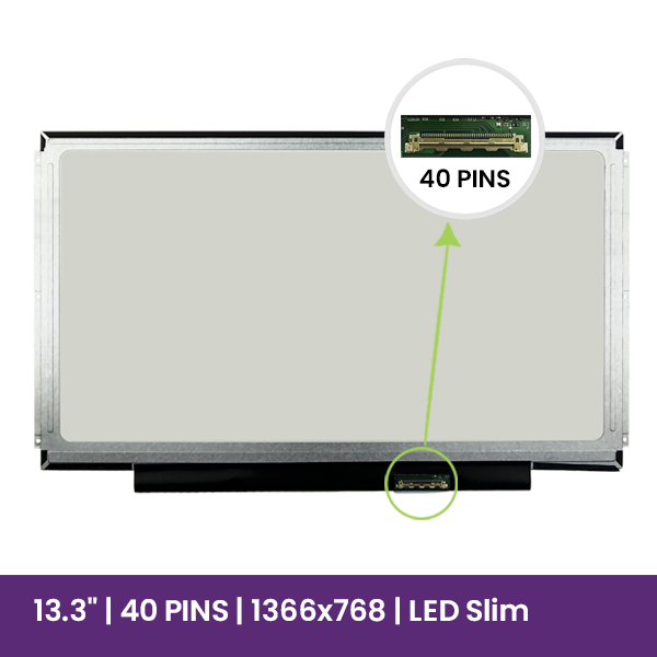 LCD Screen AUO 13.3 WXGA 1366x768 - B133XW03 V.0