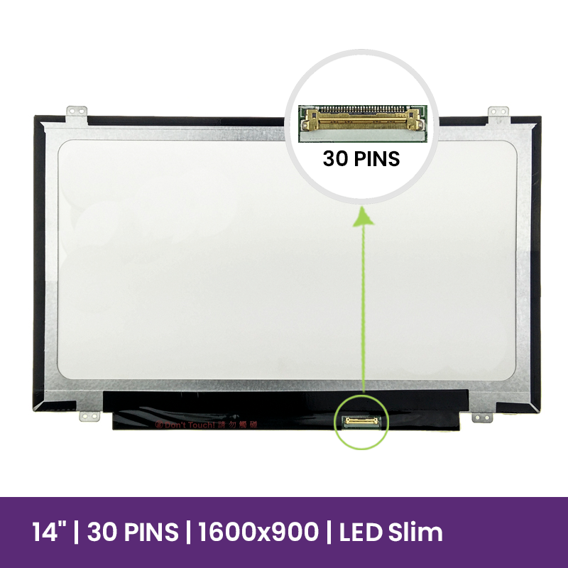 LCD Screen Samsung 14" WXGA++ 1600x900 - N140FGE-E32