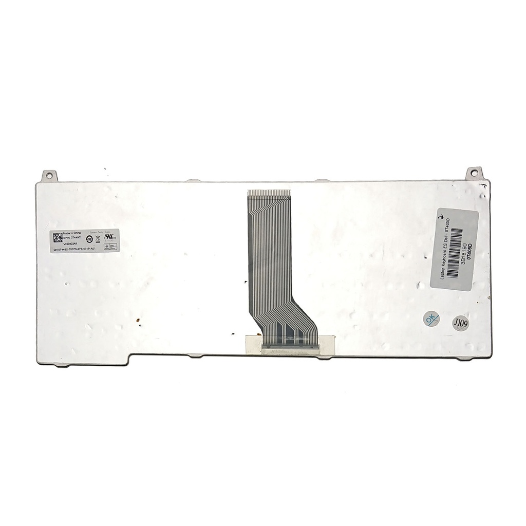 Laptop Keyboard ES Dell - 0T405D                            