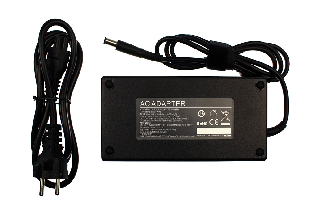 Carregador 19.5V 10.8A 200W - 7.4*5.0 Pin inside