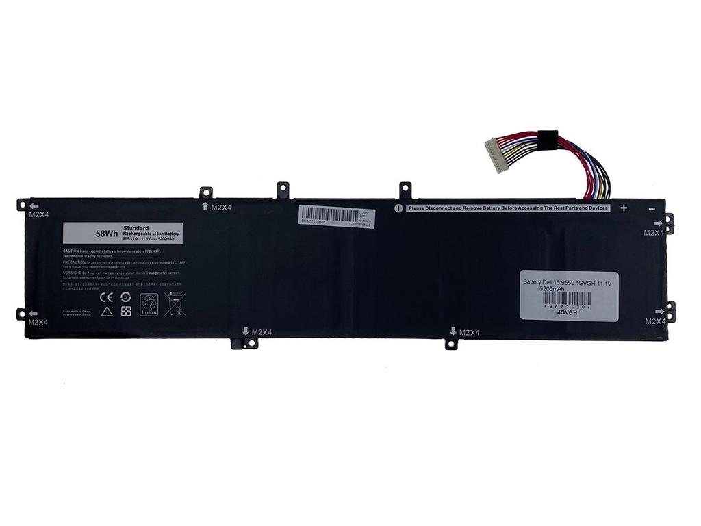 Battery Dell 15 9550 4GVGH 11.1V 5200mAh                    