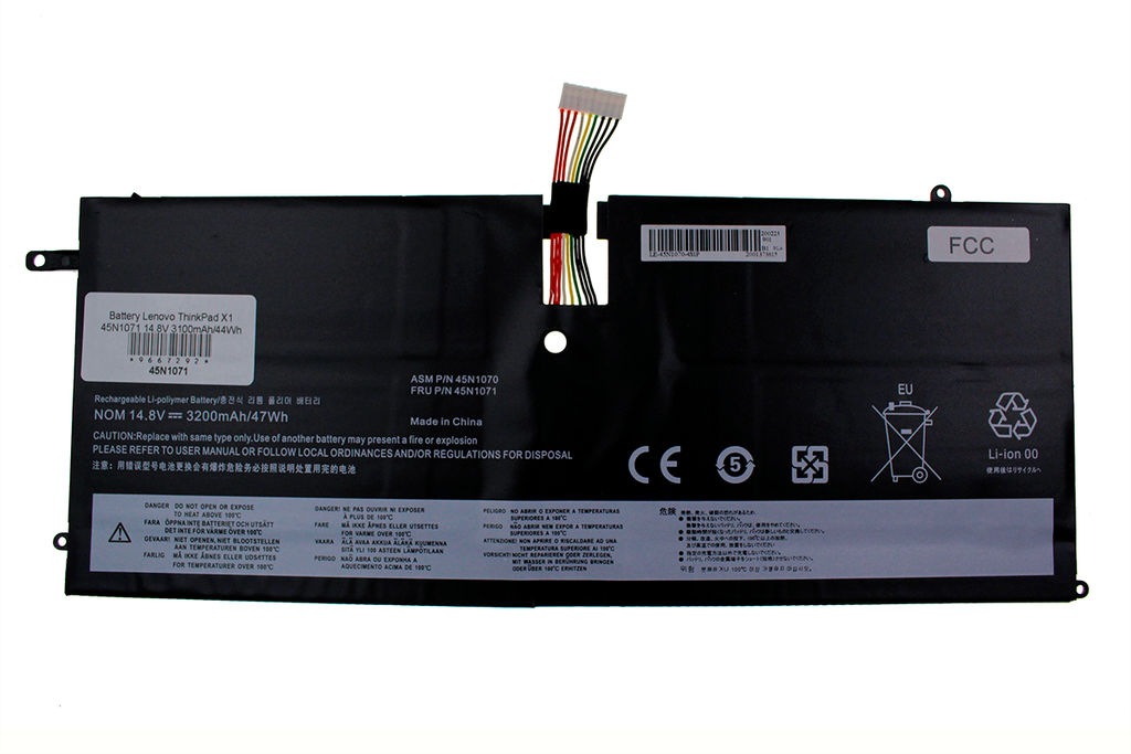 Battery Lenovo ThinkPad X1 45N1071 14.8V 3100mAh/44Wh