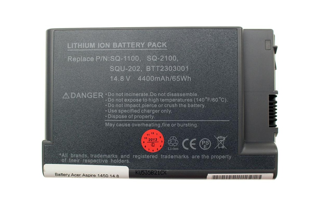 Battery Acer Aspire 1450 14.8 4400mAh/65wh                  