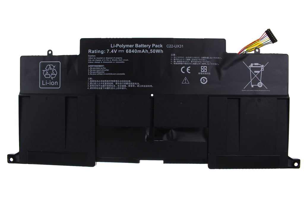 Battery Asus UX31 - C22-UX31 7.4V 6840mAh/50Whr             