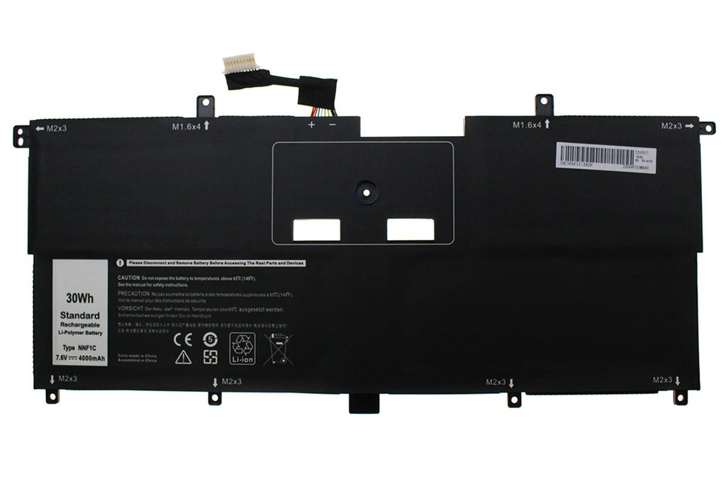 Battery Dell XPS 13 9365 7.6V 5940mAh/45Wh                  