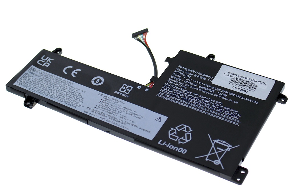 Battery Lenovo Y530-15ICH 11.34V 4400mAh/50wh