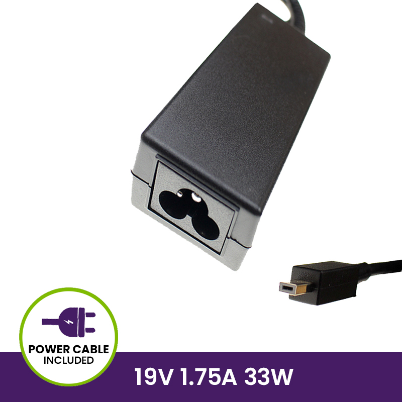 Cargador 19V 1.75A 33W - SMALL SQUARE                    