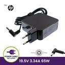 Cargador HP 19.5V 3.34A 65W Wall- 4.5*3.0 Pin inside    