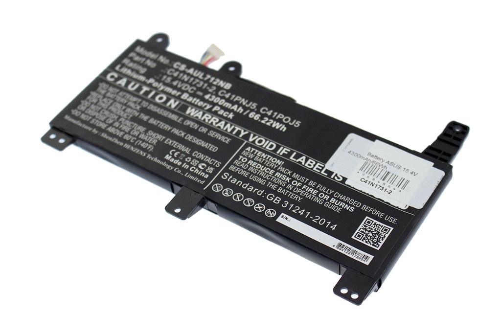 Batería ASUS 15.4V 4300mAh/66Wh                             