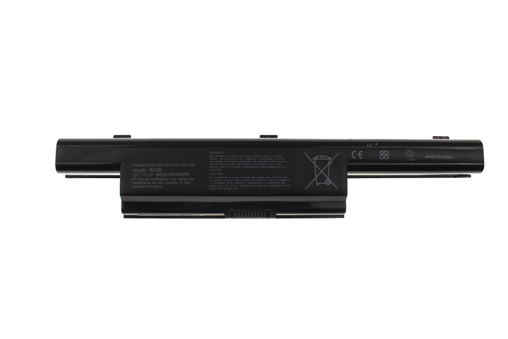 Batería ASUS A93 11.1VV 4400mAh/49Wh Black                  