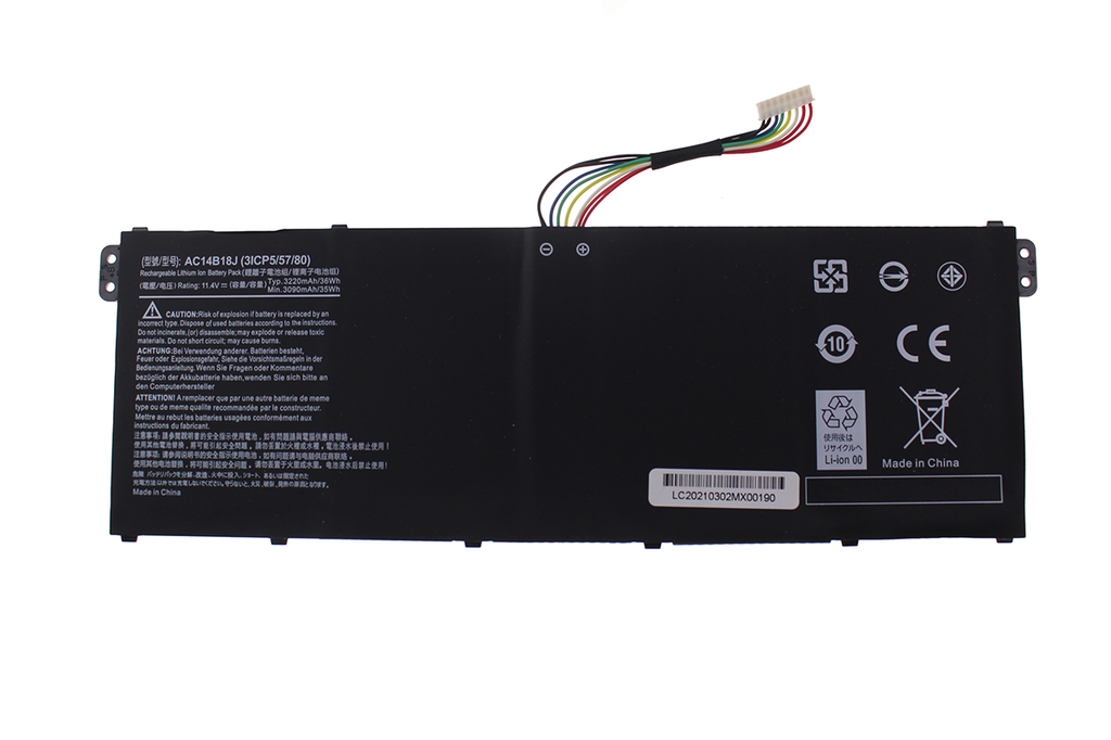 Batería Acer Aspire ES1-521 11.4V 3220mAh/36wh