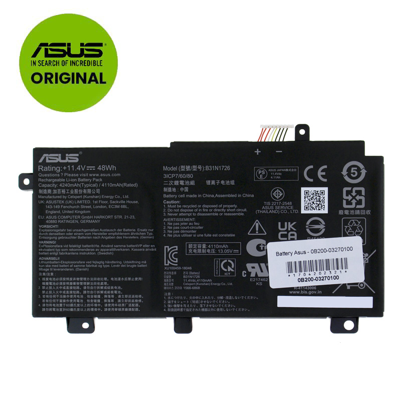 Batería Asus - 0B200-03270100                               
