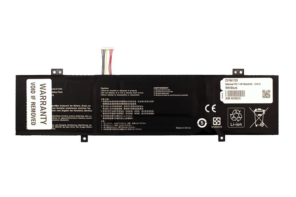 Batería Asus TP412 11.55V 3550mAh/41Wh - C31N1733           