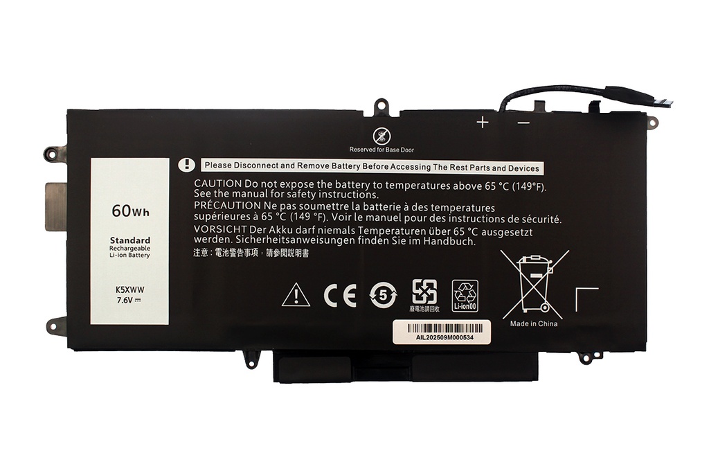 Batería Dell 5289 7.6V 7270mAh/55Wh       