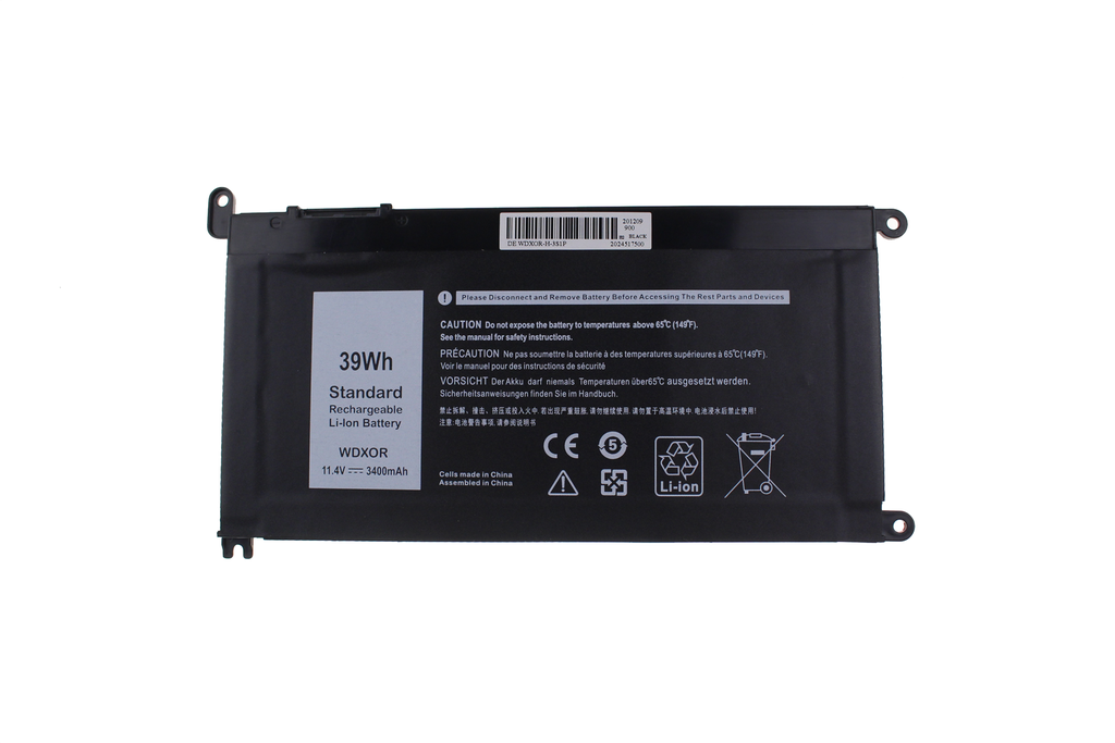 Batería Dell WDX0R 11.4V 3400mAh/38Wh