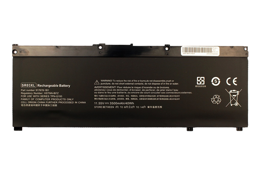 Batería HP 15-DC 11.55V 3400mAh/39Wh