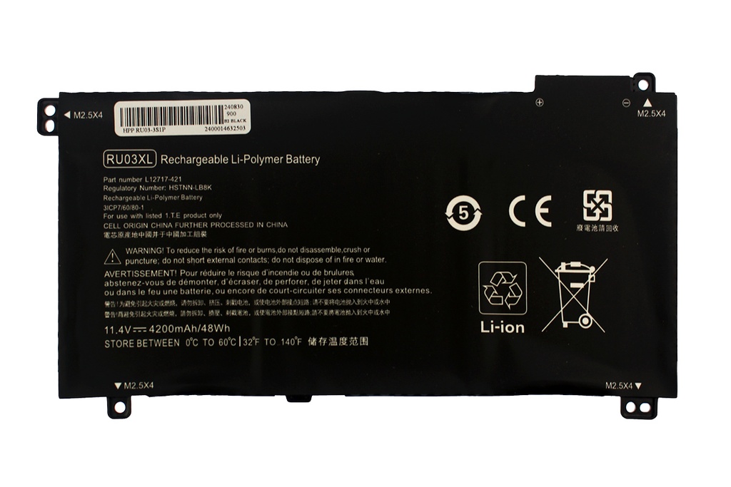 Batería HP PROBOOK X360 440 G1 11.4V 4200mAh/48Wh           