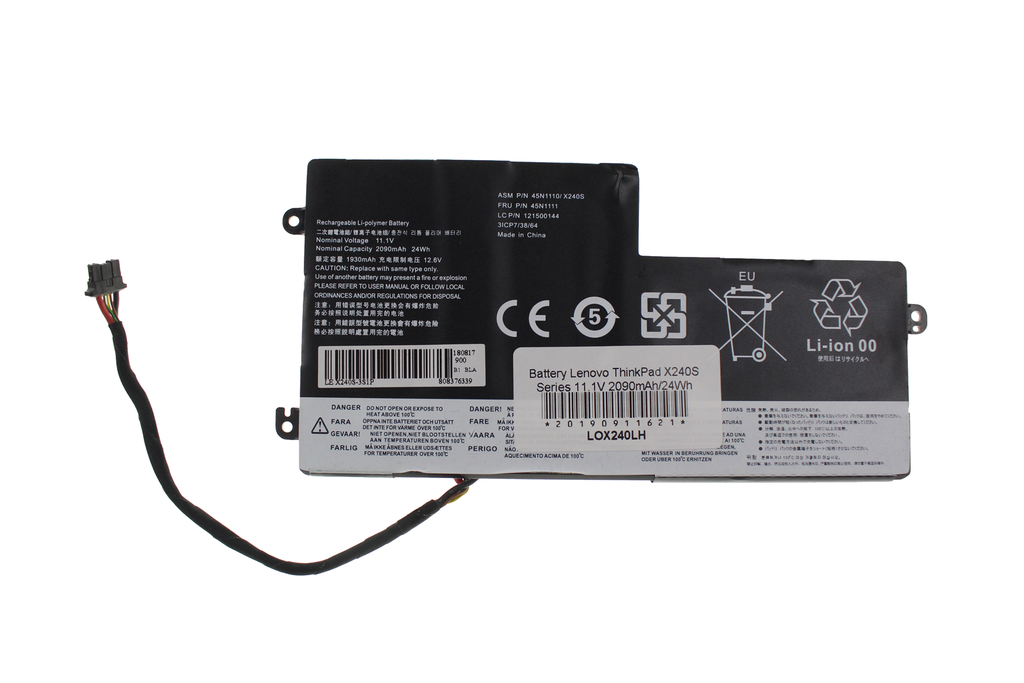 Batería Lenovo ThinkPad X240S Series 11.1V 2090mAh/24Wh     