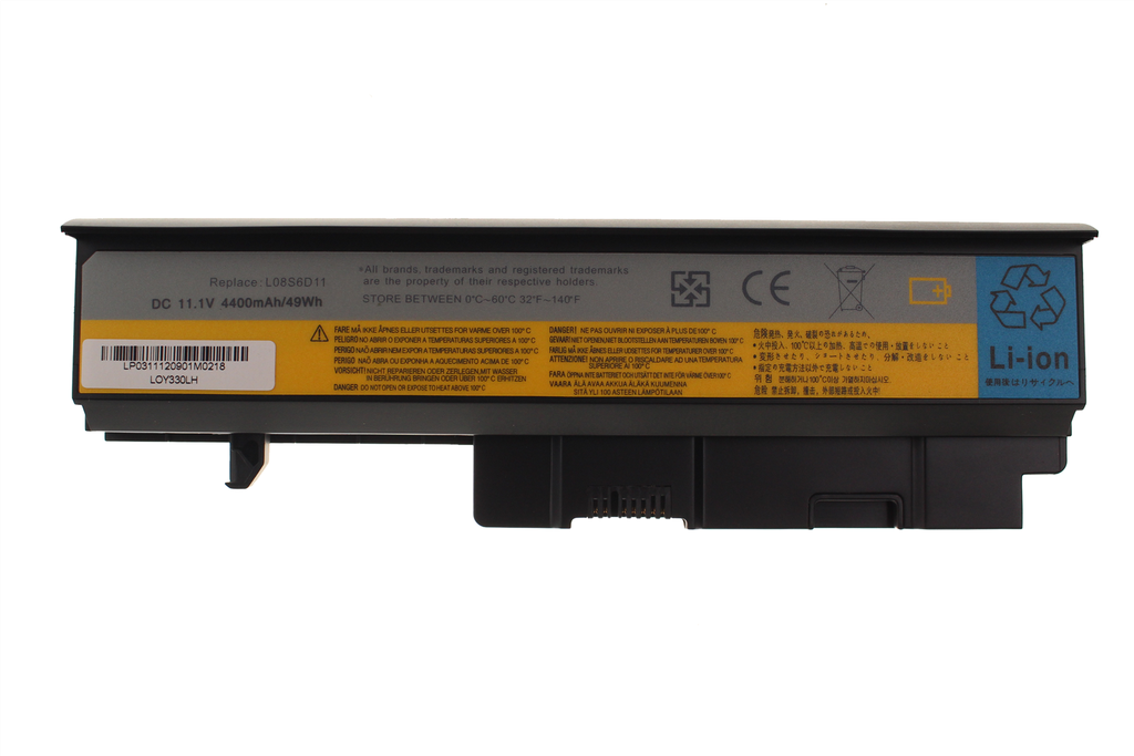 Batería Lenovo Y330 11.1 4400mAh/49Wh                       