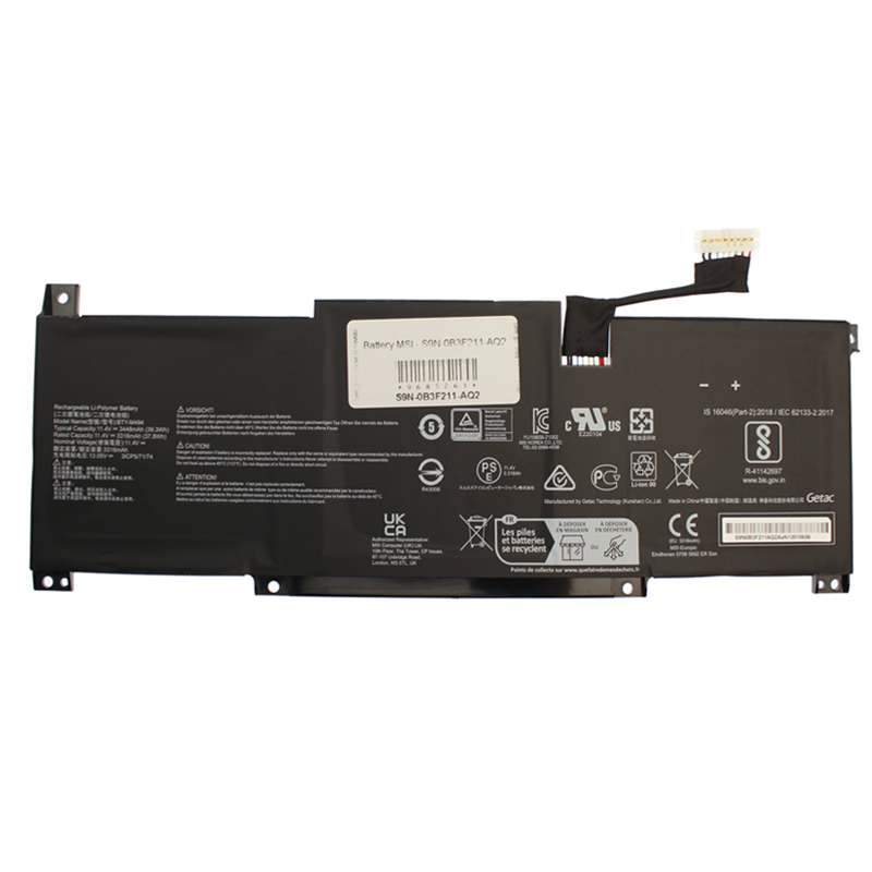 Batería MSI - S9N-0B3F211-AQ2                               