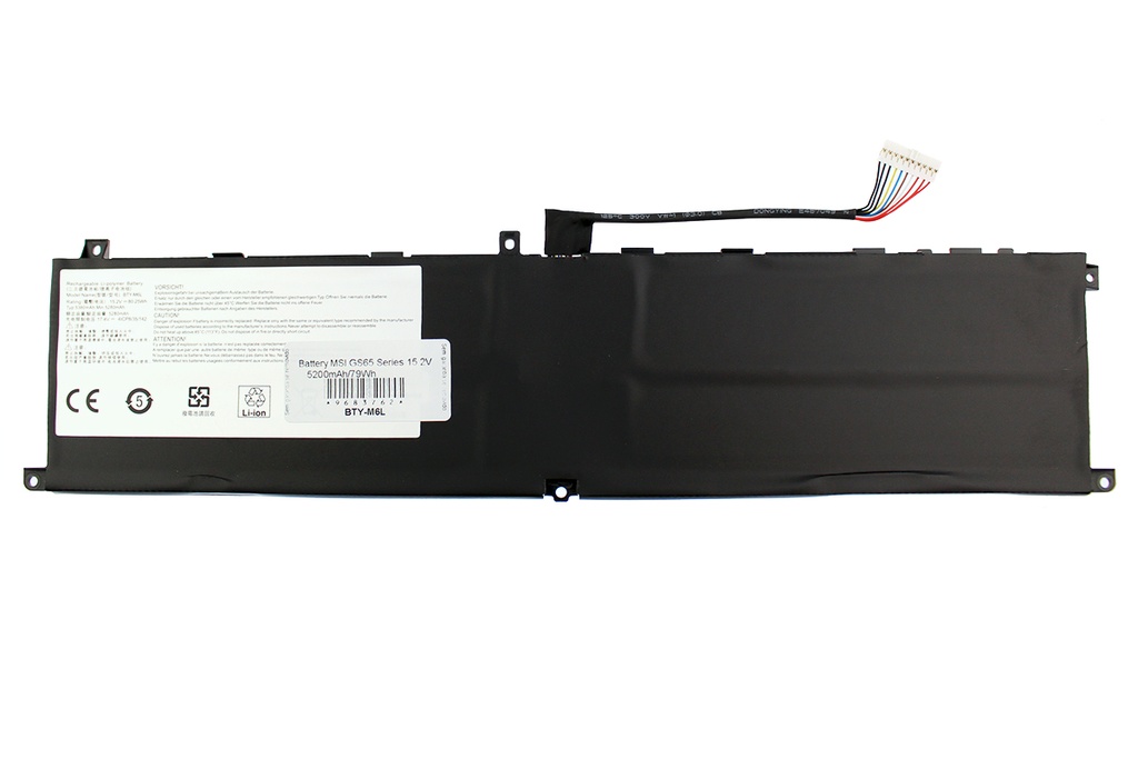 Batería MSI GS65 Series 15.2V 5200mAh/79Wh                  