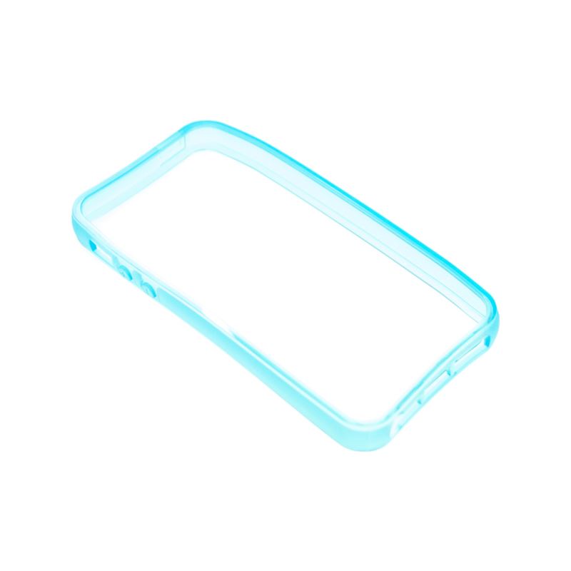 Blue Silicon Bumper Iphone - BSBIPBL                        
