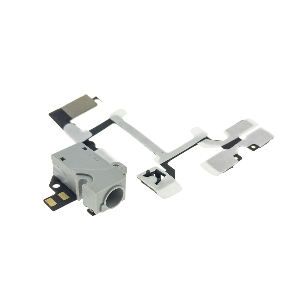 Flex Headphone Jack & Volume iPhone 4S White - FHIP4SWH     
