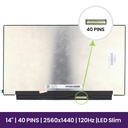 LCD Asus - TL140BDXP01-00                                   