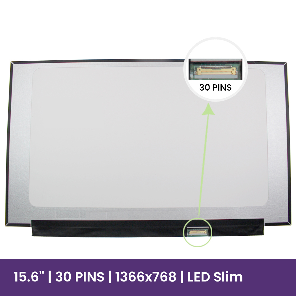 Pantalla LCD AUO 15.6" WXGA HD Slim 1366x768 - B156XTN08.1