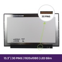 Pantalla LCD BOE 13.3" WUXGA 1920×1080 - NV133FHM-N43