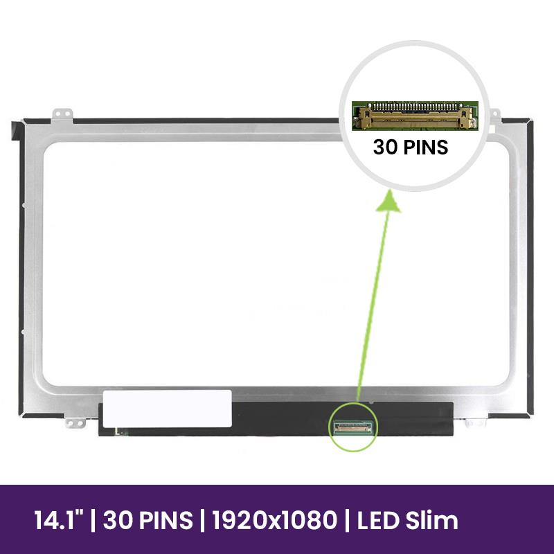 Pantalla LCD BOE 14 WXGA FHD - 1920x1080 - NV140FHM-N41