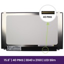 Pantalla LCD BOE 15.6" UHD 3840 x 2160 - NV156QUM-N44