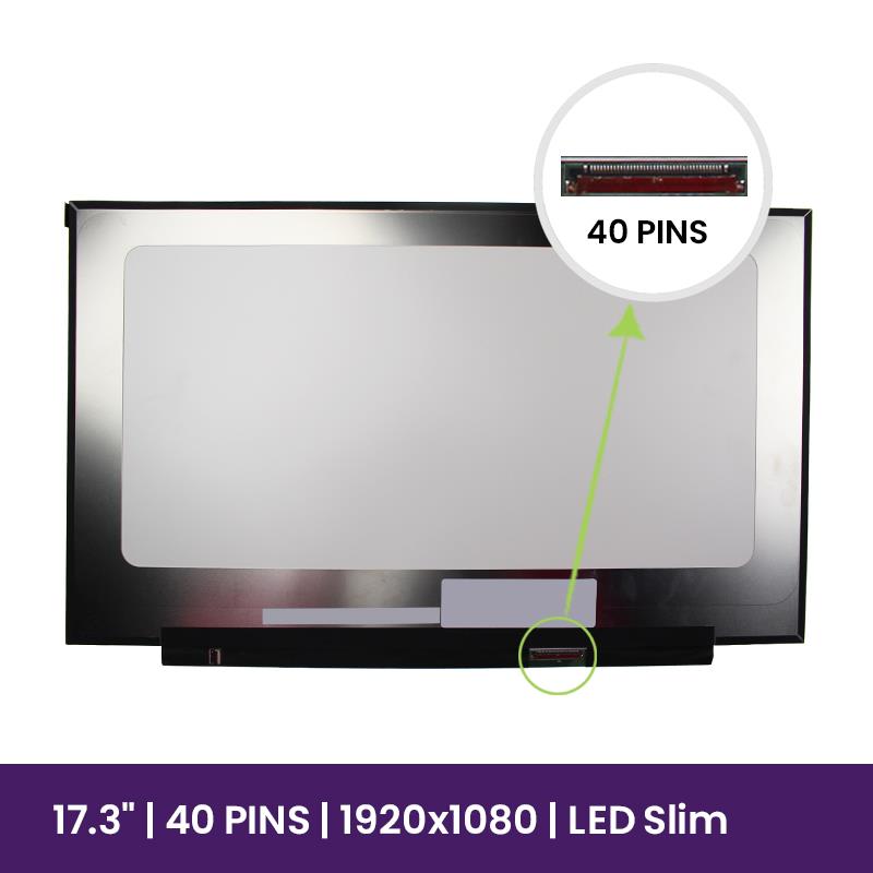 Pantalla LCD BOE 17.3 FULL HD - 1920x1080 - NV173FHM-N44      