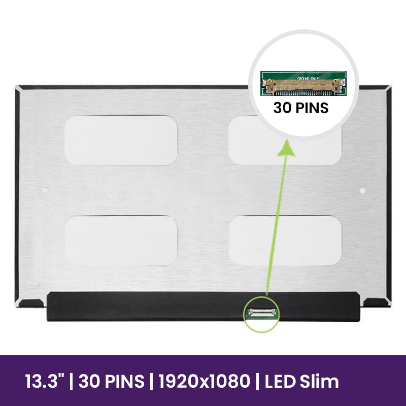 Pantalla LCD Chi Mei 13.3" WUXGA 1920×1080 - LP133WF4-SPB1    