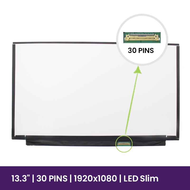 Pantalla LCD Chi Mei 13.3" WUXGA 1920×1080 - N133HCE-GP1      