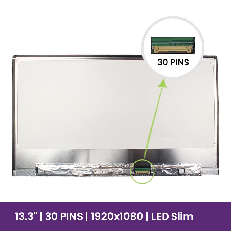 Pantalla LCD Chi Mei 13.3" WUXGA 1920×1080 - N133HSE-E21      