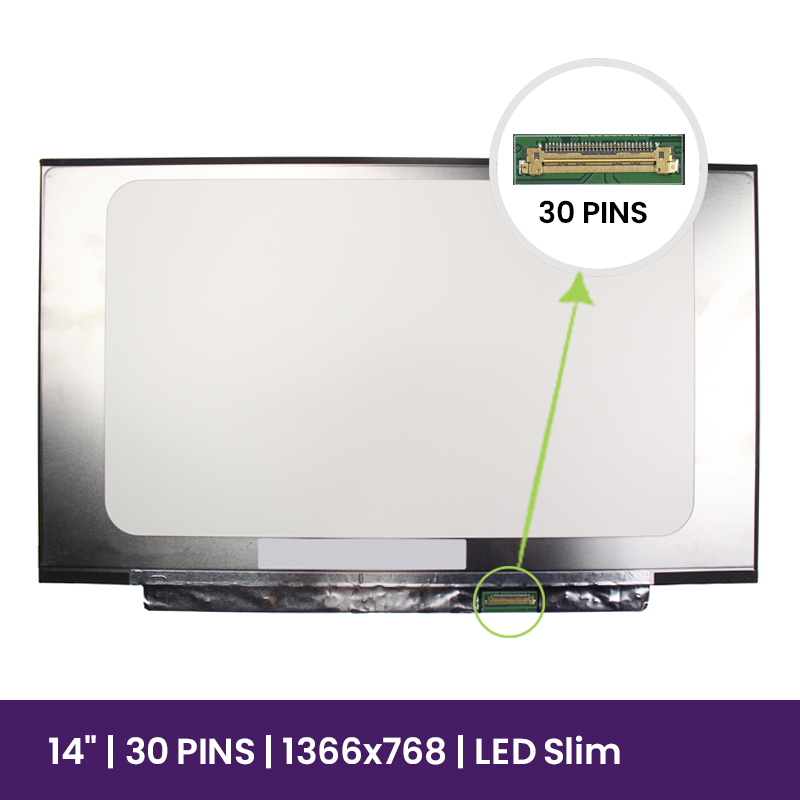 Pantalla LCD Chi Mei 14" WXGA HD 1366x768 - N140BGA-EA4