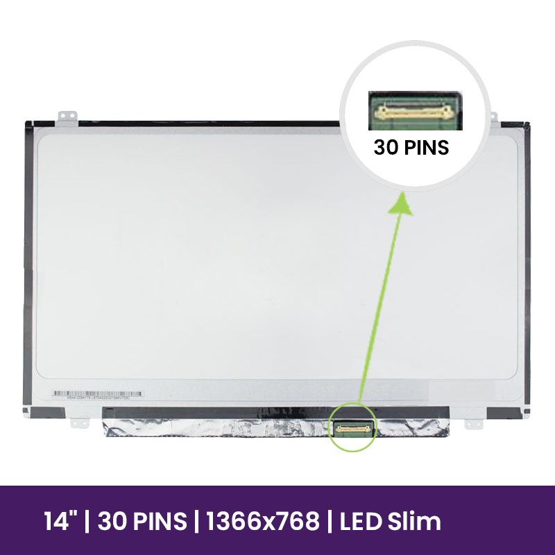 Pantalla LCD Chi Mei 14" WXGA HD 1366x768 - N140BGA-EB3