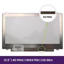 Pantalla LCD LG 12.5 WXGA HD - 1366x768 LED - LP125WH2-SLT2   