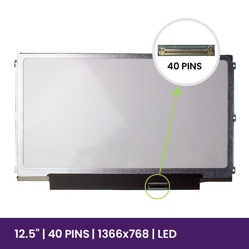 Pantalla LCD LG 12.5 WXGA HD - 1366x768 LED - LP125WH2-TLFA   