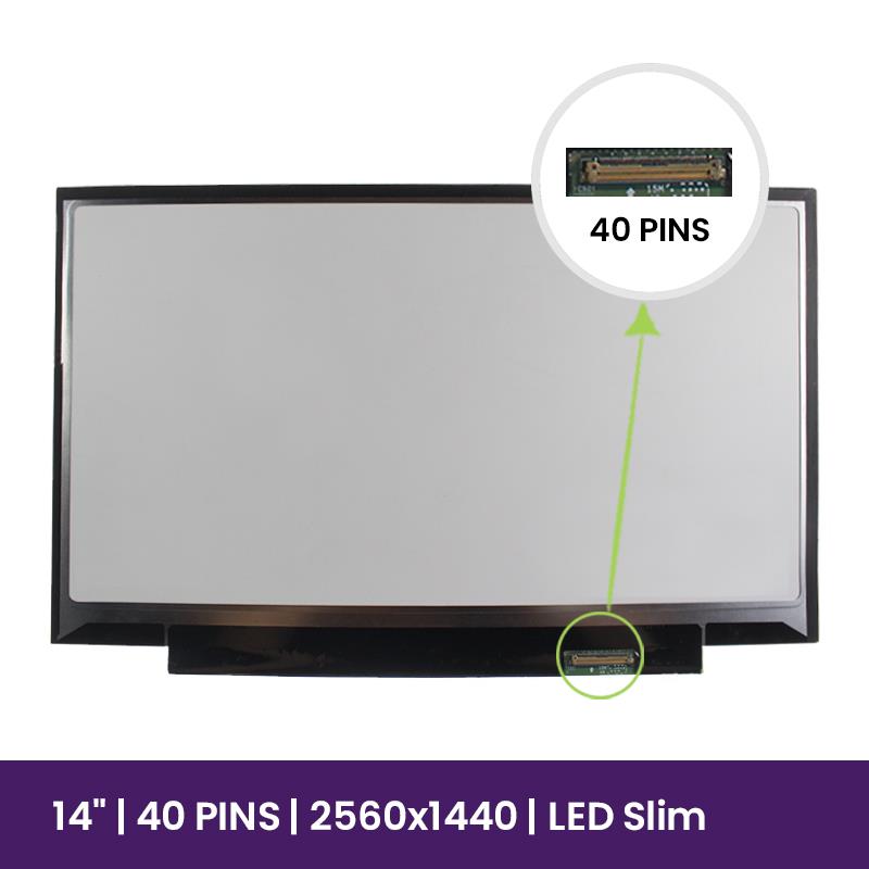 Pantalla LCD LG 14" QHD - 2560x1440 - LP140QH1-SPB1           