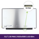 Pantalla LCD Panda 13.3" WUXGA 1920×1080 - LM133LF6L          