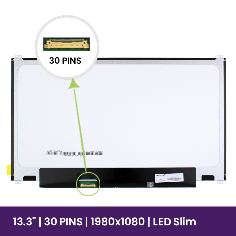 Pantalla LCD Samsung 13.3" FULL HD Slim 1920x1080 - LTN133HL02