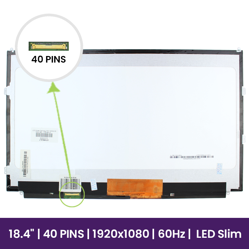 Pantalla LCD Samsung 18.4" WXGA HD 1920x1080 - LTM184HL01     