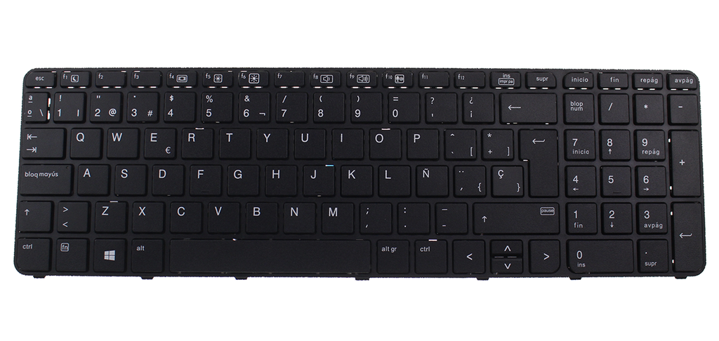 Teclado ES HP - 841136-071                          