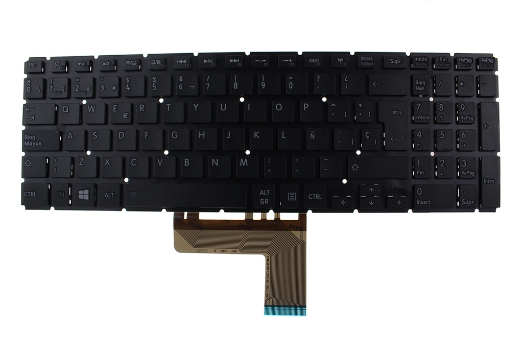 Teclado ES Toshiba - 9Z.NBCSQ.00S                   