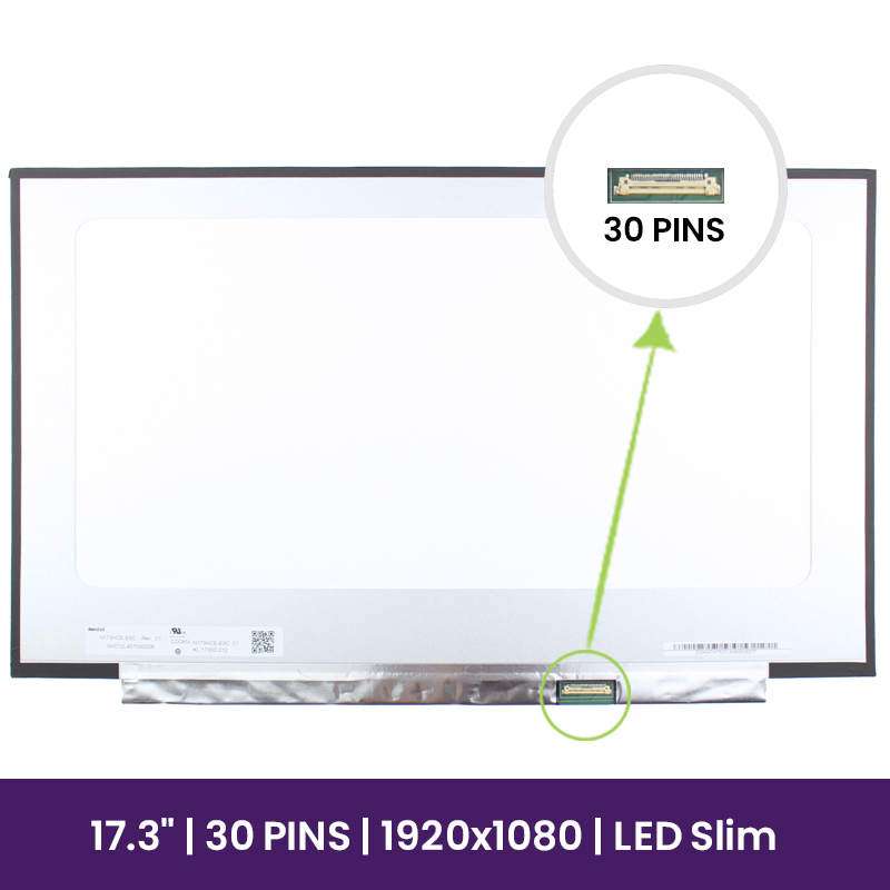 Pantalla LCD Innolux 17.3 FULL HD - 1920x1080 - N173HCE-E3C