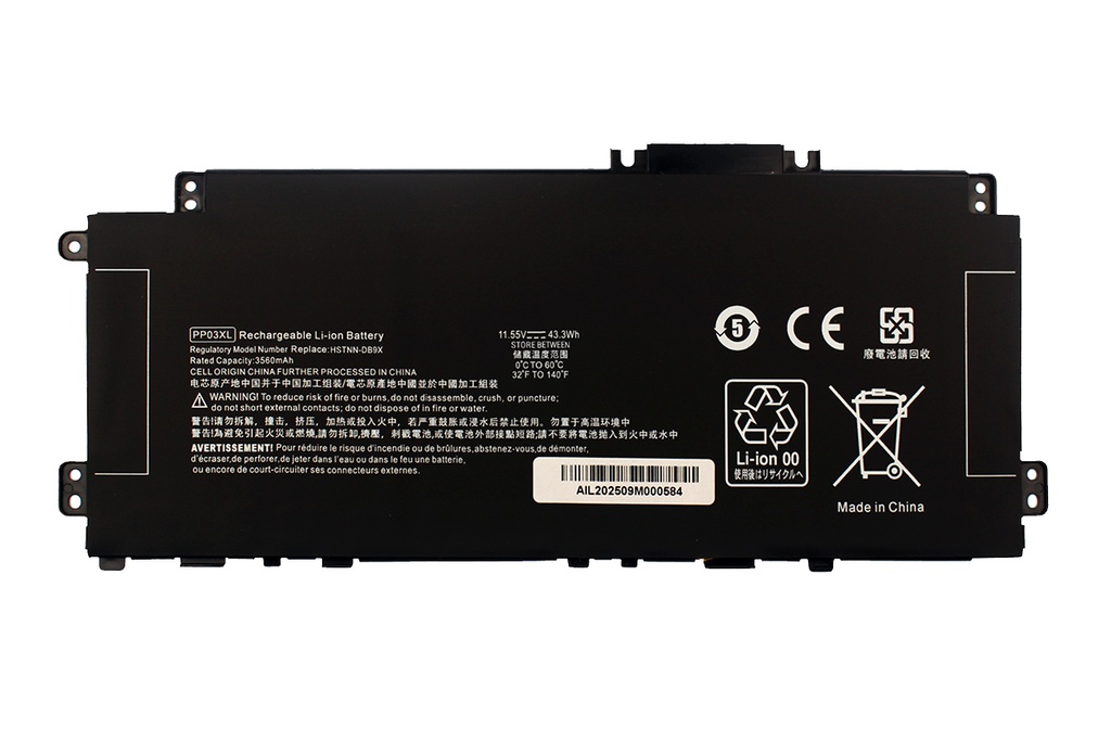 Bateria HP Pavilion x360 13-BB 11.55V 3400mAh/39Wh